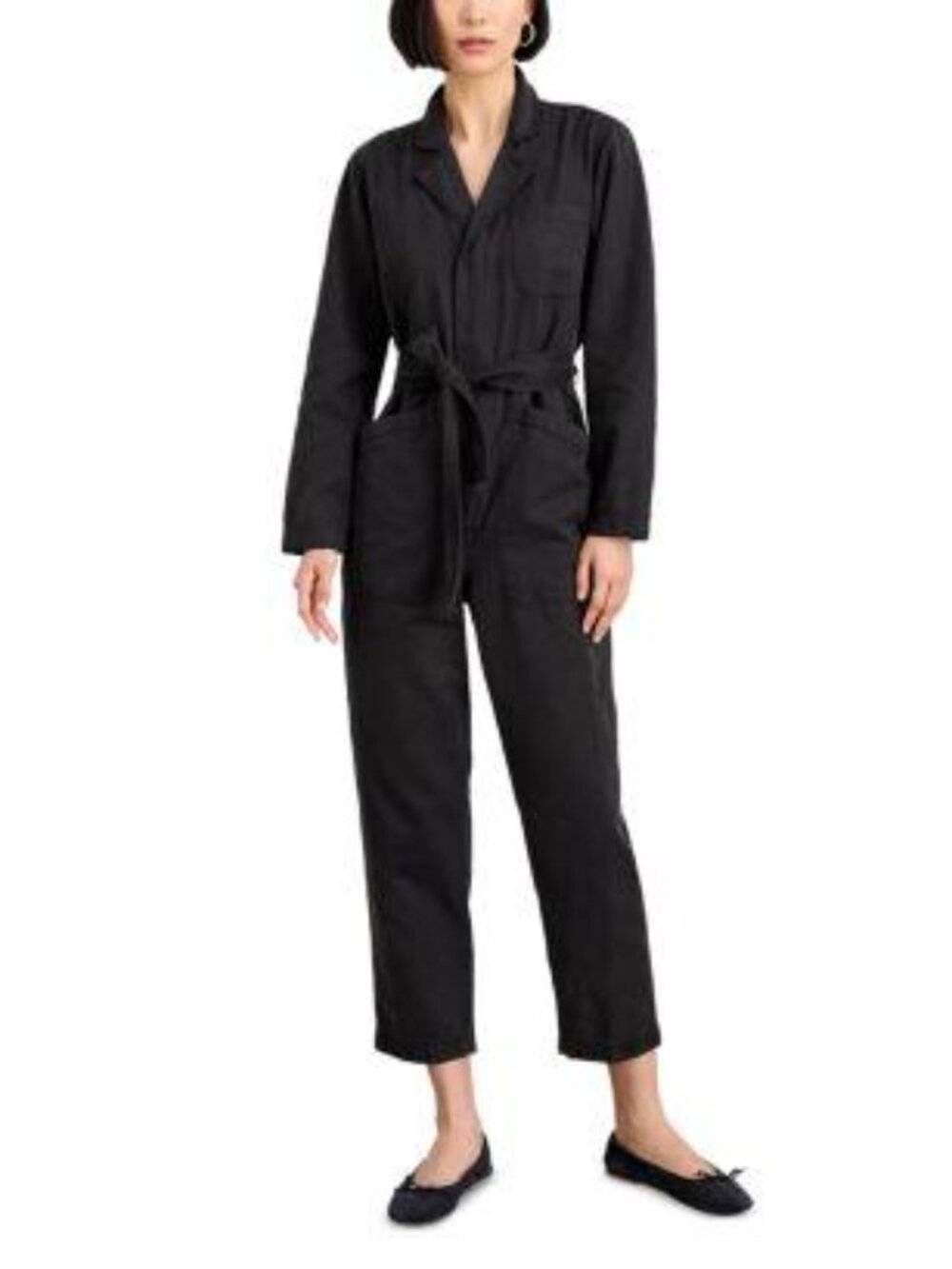 Alex Mill Standard Jumpsuit Washed Black Utility Size S